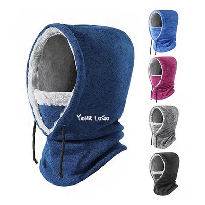 Warm Breathable Hood Scarf For Winter Activities