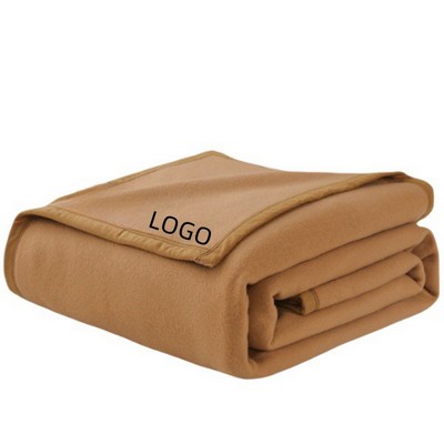 Thick Polyester Solid Color Blanket