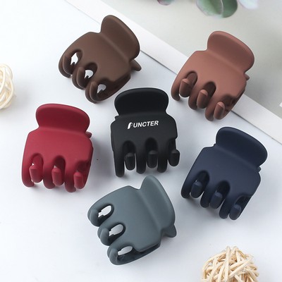 Small Matte Hair Claw Clips