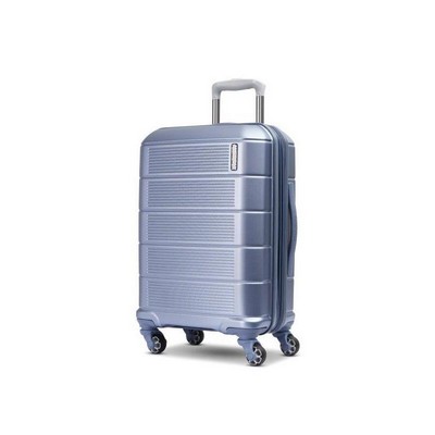 American Tourister Stratum 2.0 20" Carry-On Hardside Spinner Slate Blue Luggage