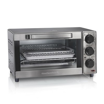 Hamilton Beach® Sure-Crisp Air Fryer Toaster Oven 4 Slice Capacity Stainless Steel Exterior