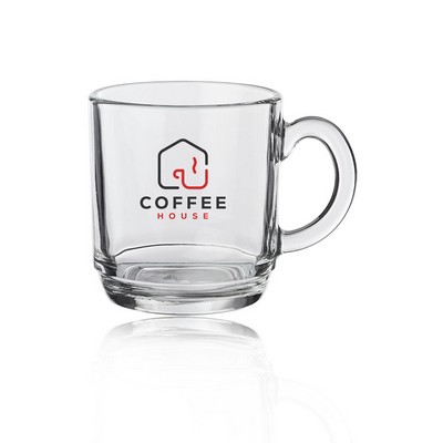 Nadir 10 oz. Aspen Glass Coffee Mugs