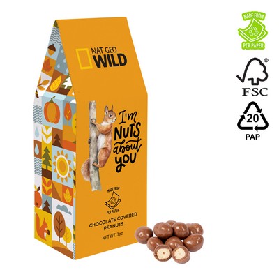 Eco Gable Box- Chocolate Peanuts