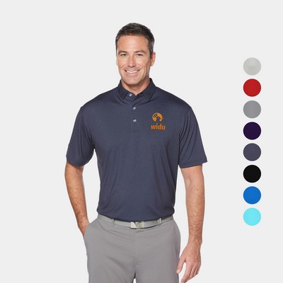 Callaway® Birdseye UPF 50+ Men's Cooling Polo Shirt