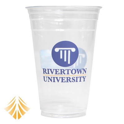 20oz Custom RPET Clear Plastic Cups