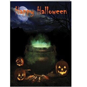 Halloween Greeting Card With CD