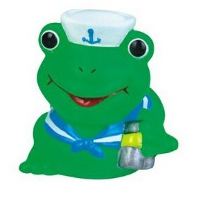 Mini Rubber Sailor Frog©