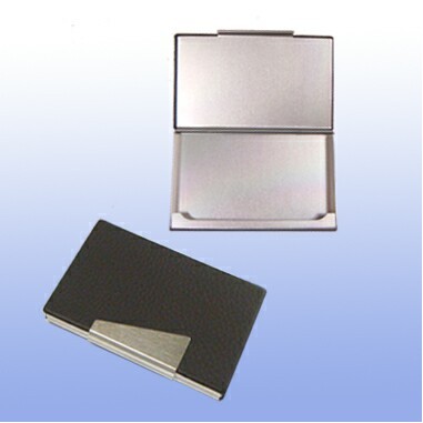 Metal Card Case W/ Pu Coated