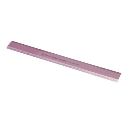 12" Breast Cancer Awareness Desk Ruler