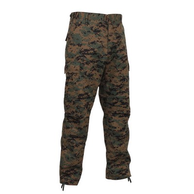 Woodland Digital Camouflage Battle Dress Uniform Pants (XS to XL)