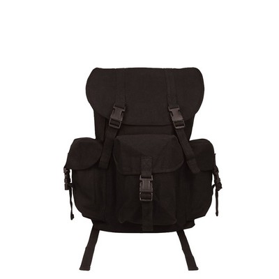 Black Canvas Outfitter Rucksack Backpack