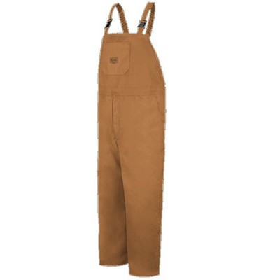 Red Kap™ Insulated Duck Bib Overall - Brown Duck