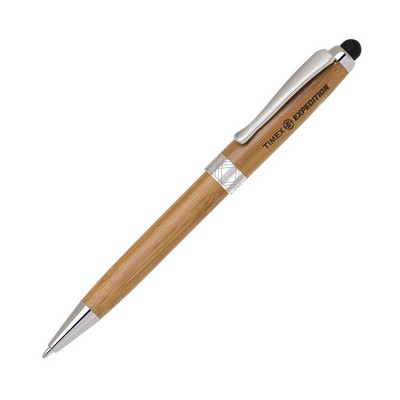 Theo Bamboo Stylus Ballpoint Pen