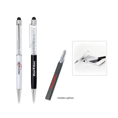 Crystal Stylus Ballpoint Pen