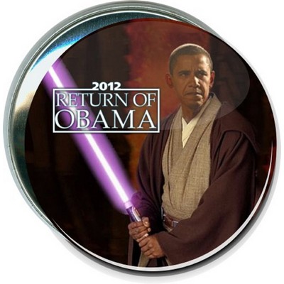 Political - Return Of Obama, 2012 - 3 Inch Round Button