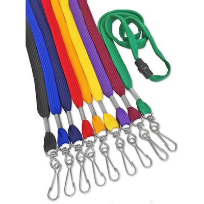 Safety Breakaway Lanyard w/J-Hook (non-printed)