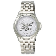 Men's Encore Silver Medallion Watch w/ Adjustable Bracelet