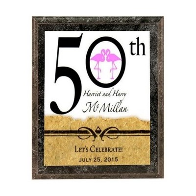 Classic Marbled Award Plaque 10 1/2"x13"