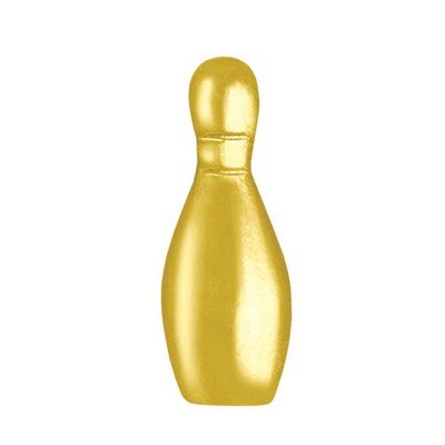 Bowling Pin Chenille Lapel Pin