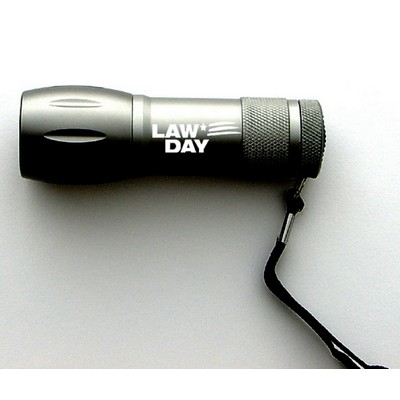 9 LED Metal Flashlight