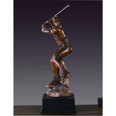 Baseball Player Resin Award (5"x16")