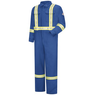 Bulwark® Men's Lightweight CoolTouch 2 FR Premium Coverall with Reflective Trim