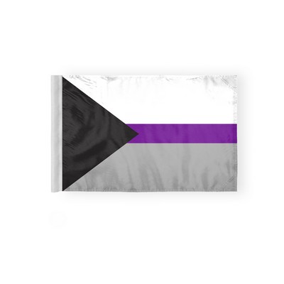 Demisexual Motorcycle Flag 6"X9"