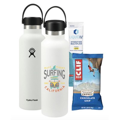 Hydro Flask with Cliff Bar & Liquid IV