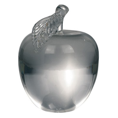 4" Crystal 3D Apple