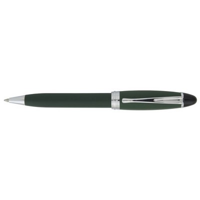 Luxury Line Aurora Ipsilon Satin Green Ballpoint Pen