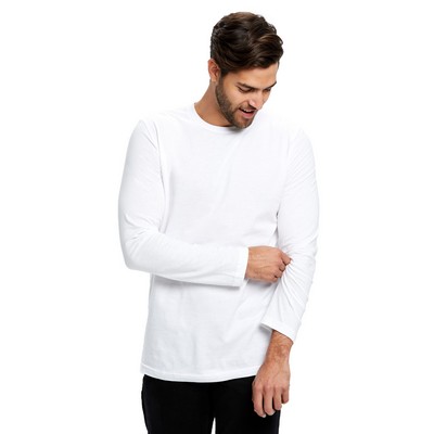 Men's Long Sleeve Jersey Crew Shirt