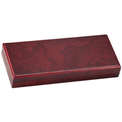 8.75" x 3.75" Rosewood Finish Gift Box