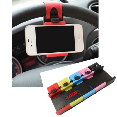 Elastic Steering Wheel Phone Holder