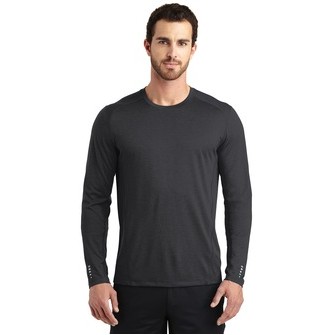 OGIO® Long Sleeve Pulse Crew Shirt