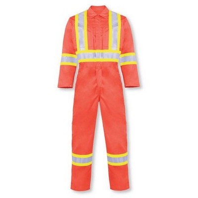 Orange Cotton Plus Fire Retardant Coverall