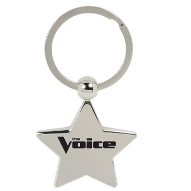 Metal Star Keychain