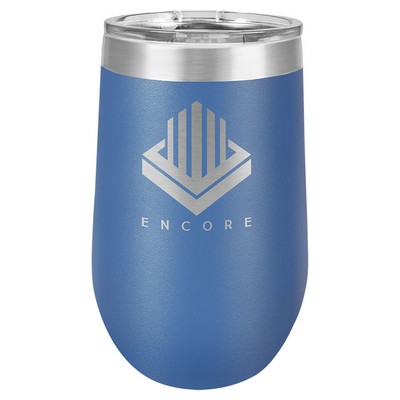 16 Oz. Wine Tumbler - Royal Blue