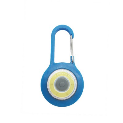 Mini COB LED Buckle Flashlight Keychain