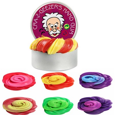 Changing Color Heat Sensitive Hand Gum Toy