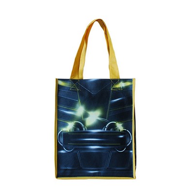 Full Color Utility Shopping Tote Bag W/ Gusset (12" x 13" x 8")