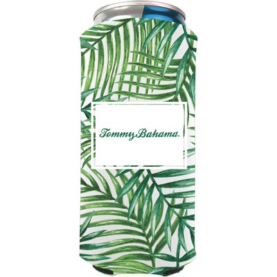 Collapsible 8 oz. Slim Foam Can Cooler - Full Color