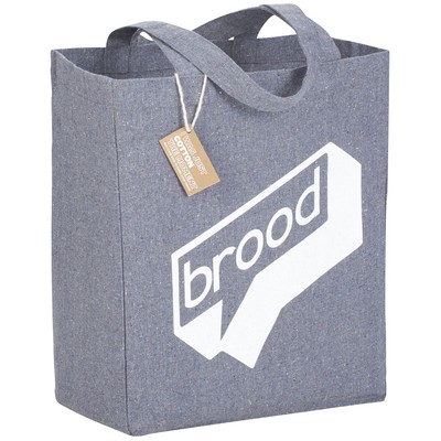 Eco-Friendly Recycled Cotton Grocery Tote Bag 7oz