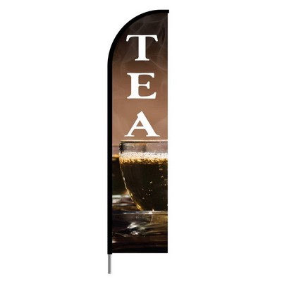 Coffee, Tea & Drinks Flags - Feather Banner - Tea