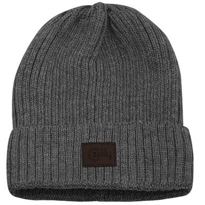 Ribbed Pattern Beanie