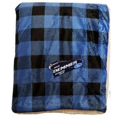 Buffalo Plaid Micro Mink Sherpa Blankets