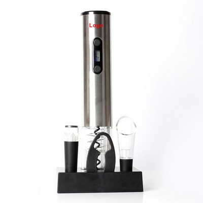 Wine Set Electric Bottle Opener with Charging Base