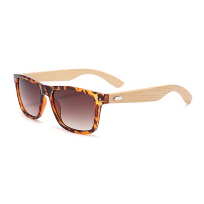 Sunglasses - Gradient Brown Lenses - Tortoise Frames