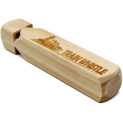 Wooden Train Whistle