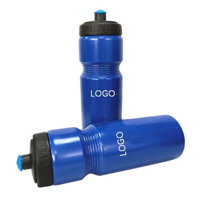 23oz Plastic Water Bottle w/ Push & Pull Lid