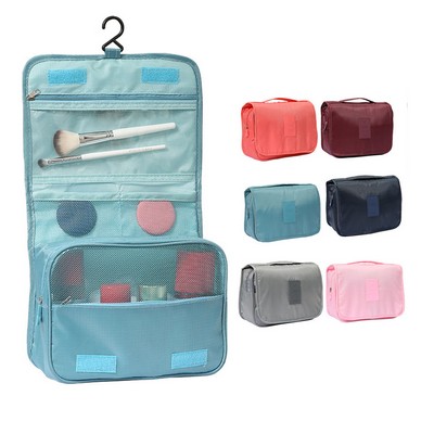 Travel Toiletry Bag with Hanging Hook